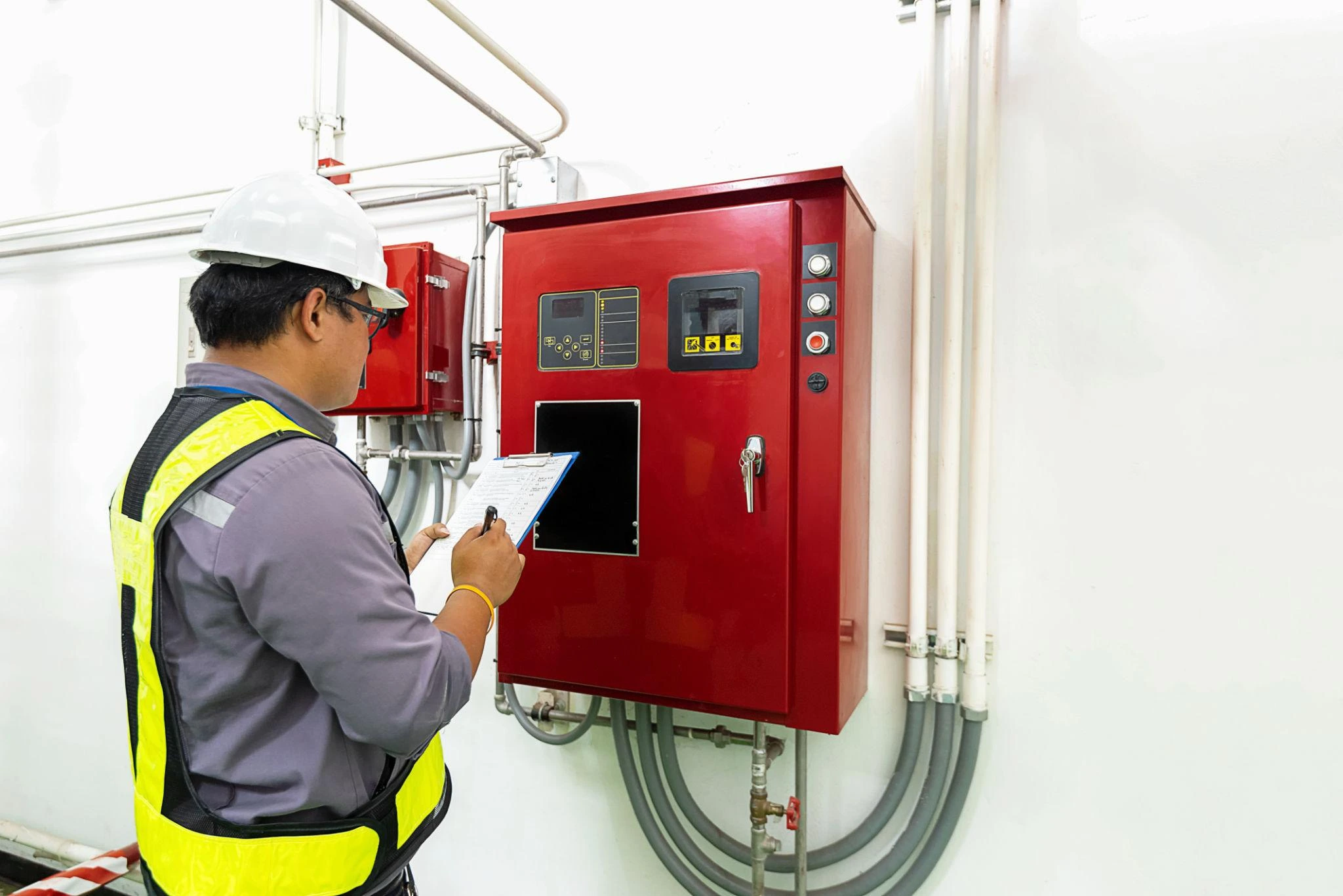 Fire alarm and suppression system maintenance services across India